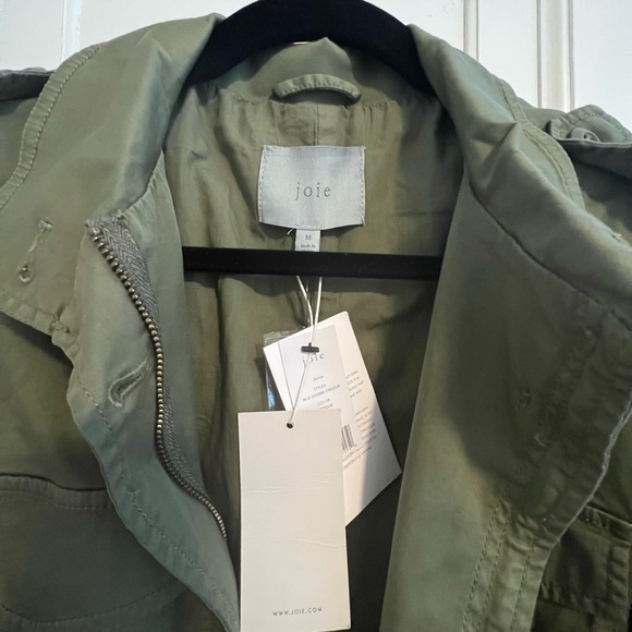 Joie Green Utility Jacket NWT - Picture 7 of 7